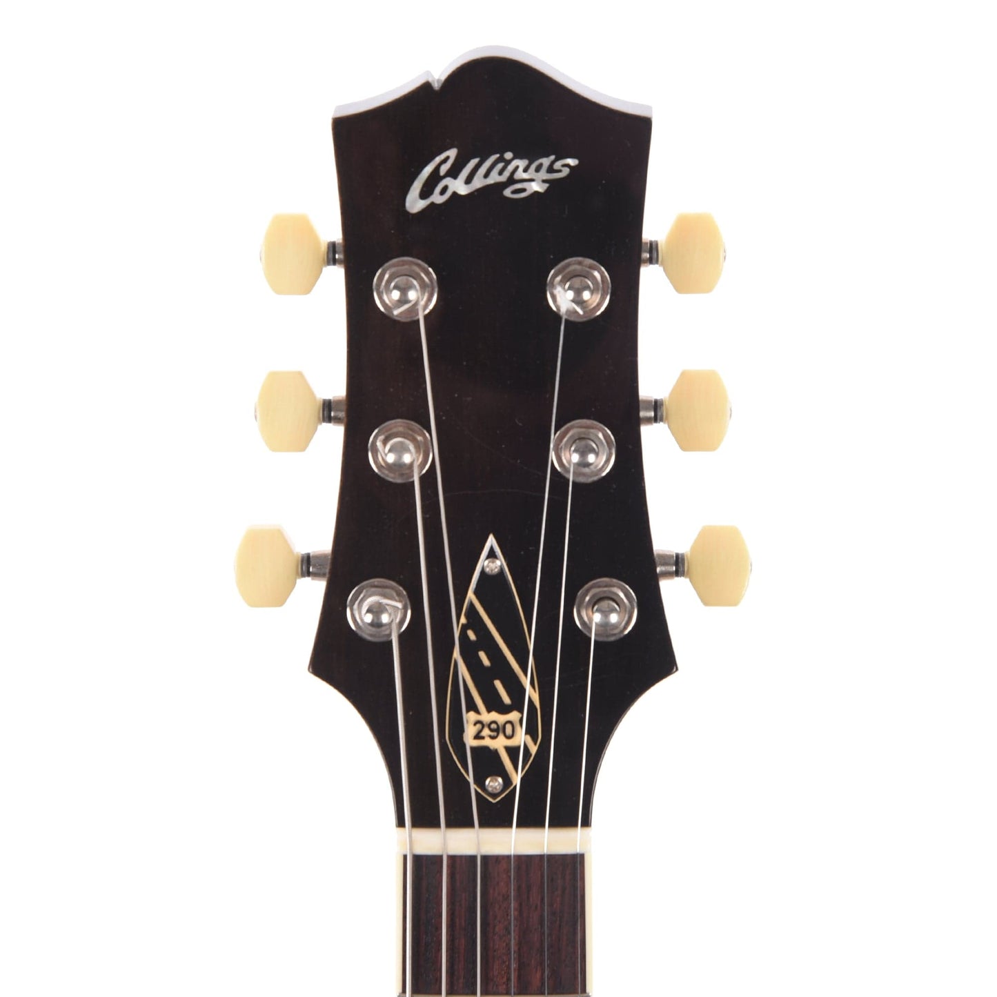 Collings 290 DC Aged Charcoal Frost w/Bound Fingerboard Electric Guitars / Solid Body