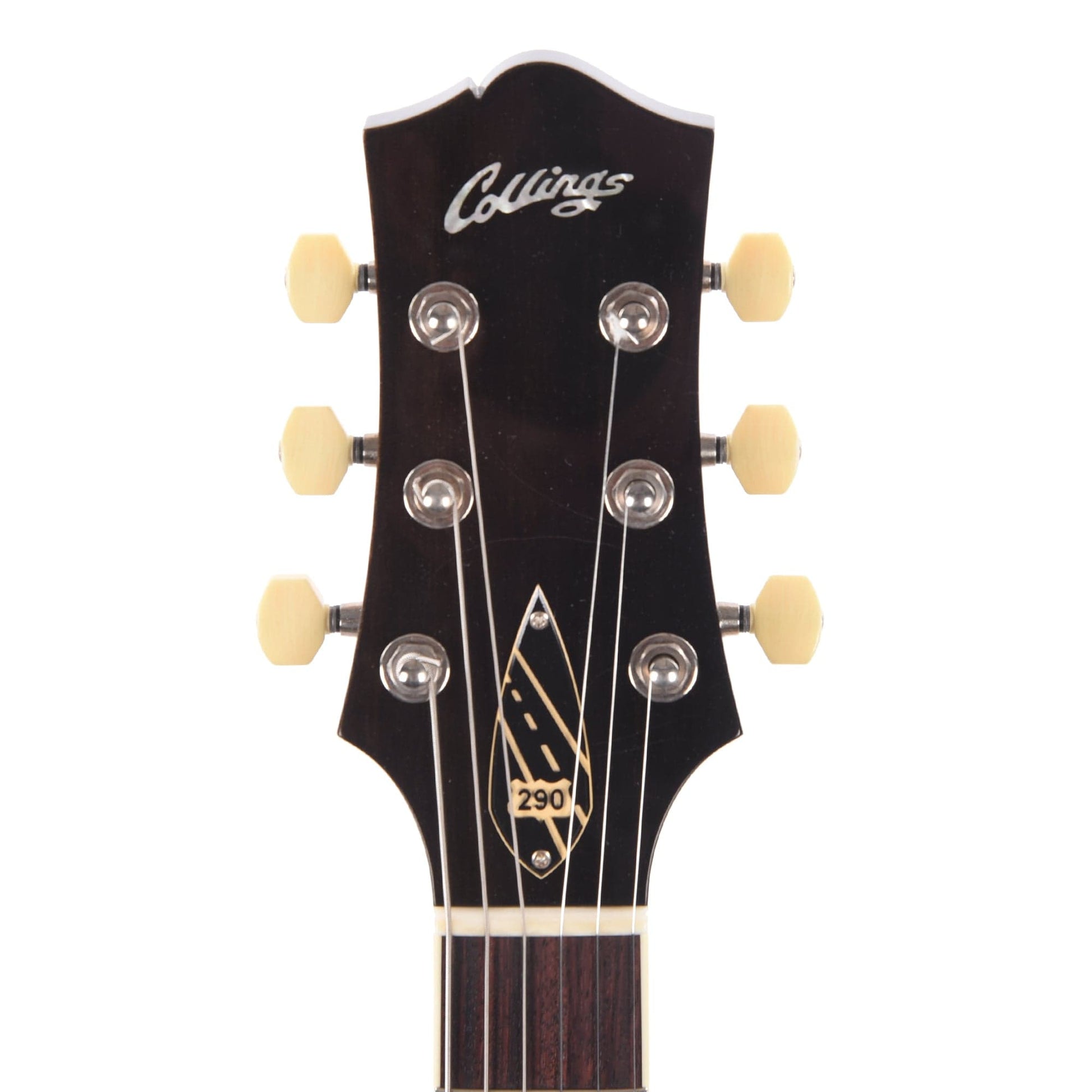 Collings 290 DC Aged Charcoal Frost w/Bound Fingerboard Electric Guitars / Solid Body