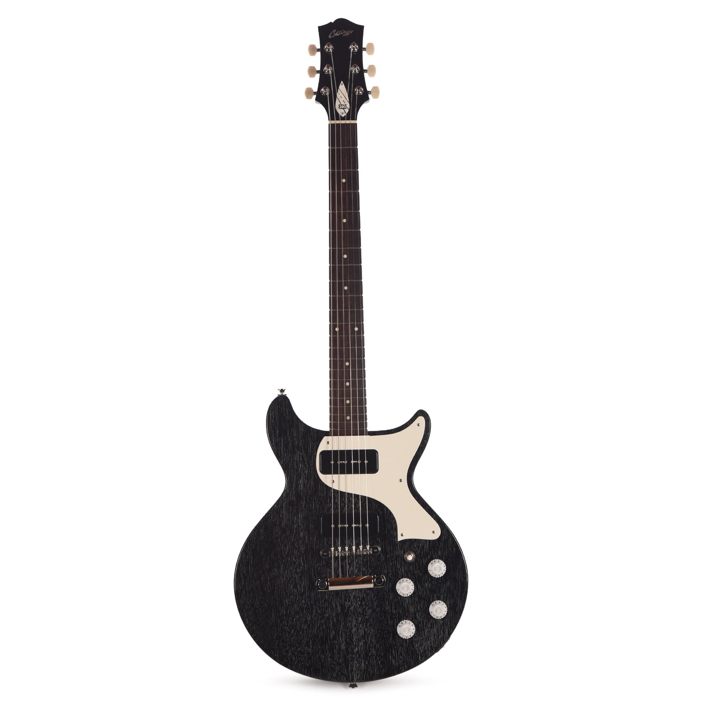Collings 290 DC Black Doghair w/Lollar P90 Pickups Electric Guitars / Solid Body