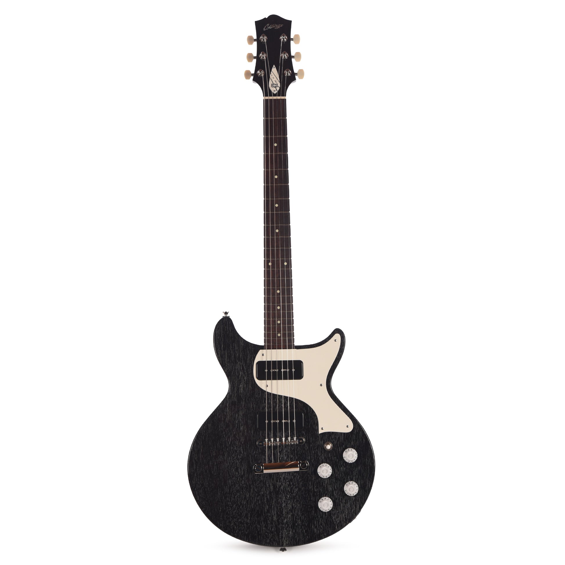 Collings 290 DC Black Doghair w/Lollar P90 Pickups Electric Guitars / Solid Body