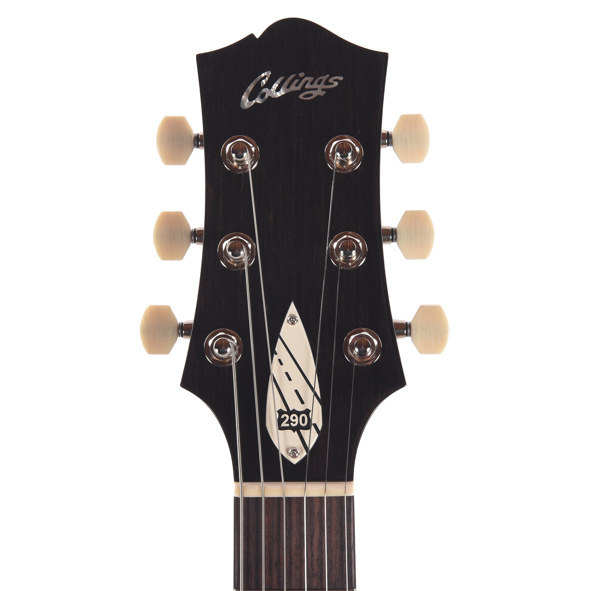Collings 290 DC Black Doghair w/Lollar P90 Pickups Electric Guitars / Solid Body