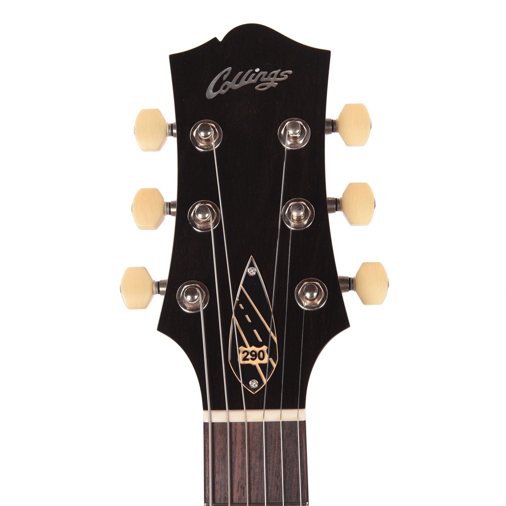 Collings 290 DC S Aged Charcoal Frost w/Lollar PIckups Electric Guitars / Solid Body