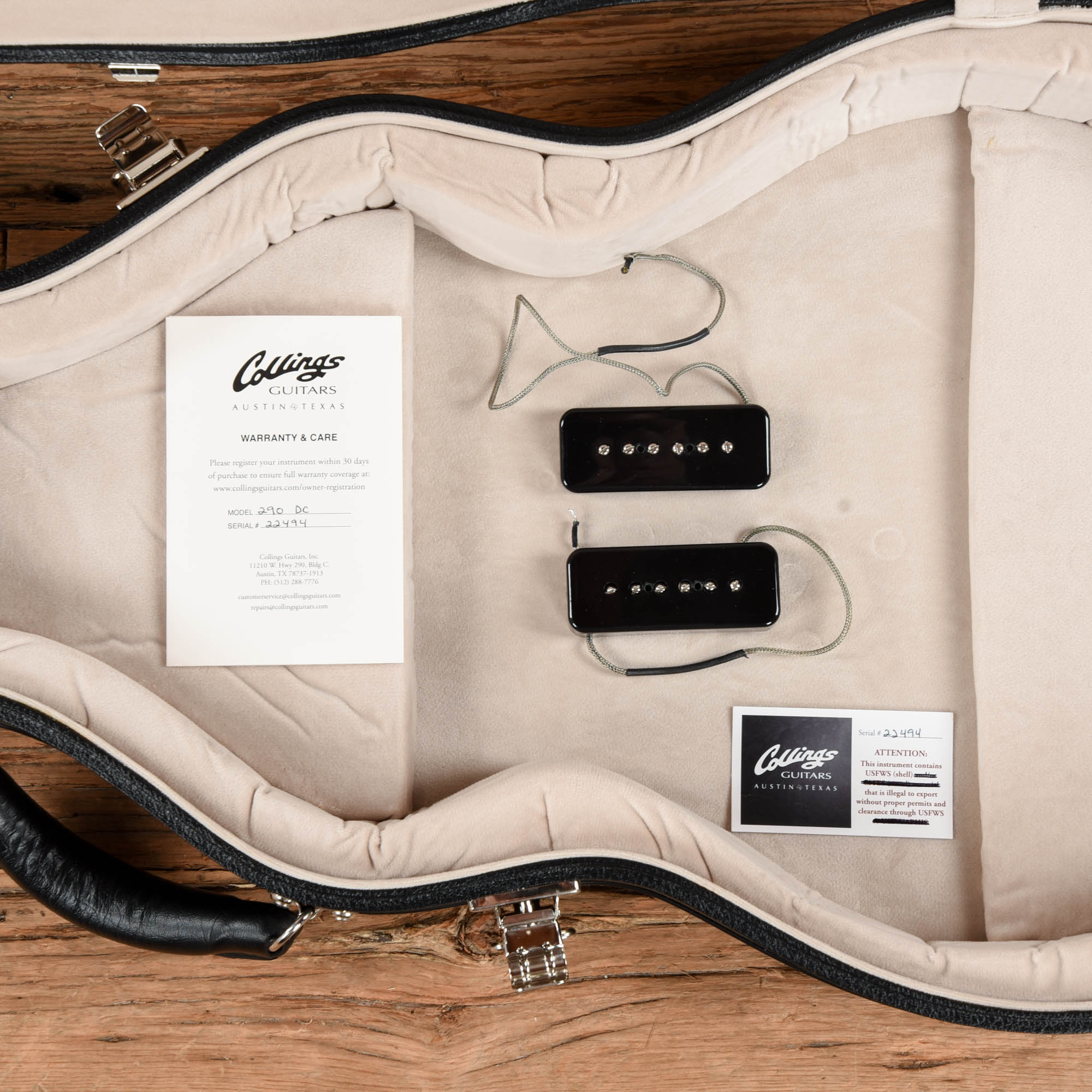 Collings 290 DC TV Yellow Electric Guitars / Solid Body