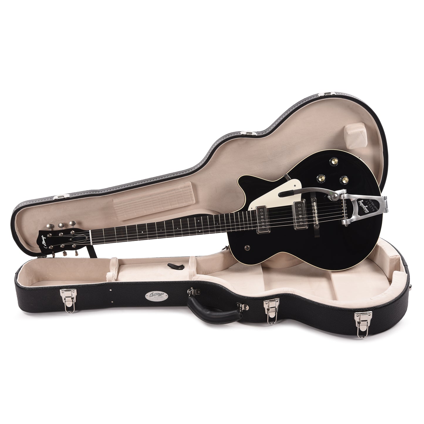 Collings 470 JL Julian Lage Signature Antiqued Black w/Bigsby Electric Guitars / Solid Body