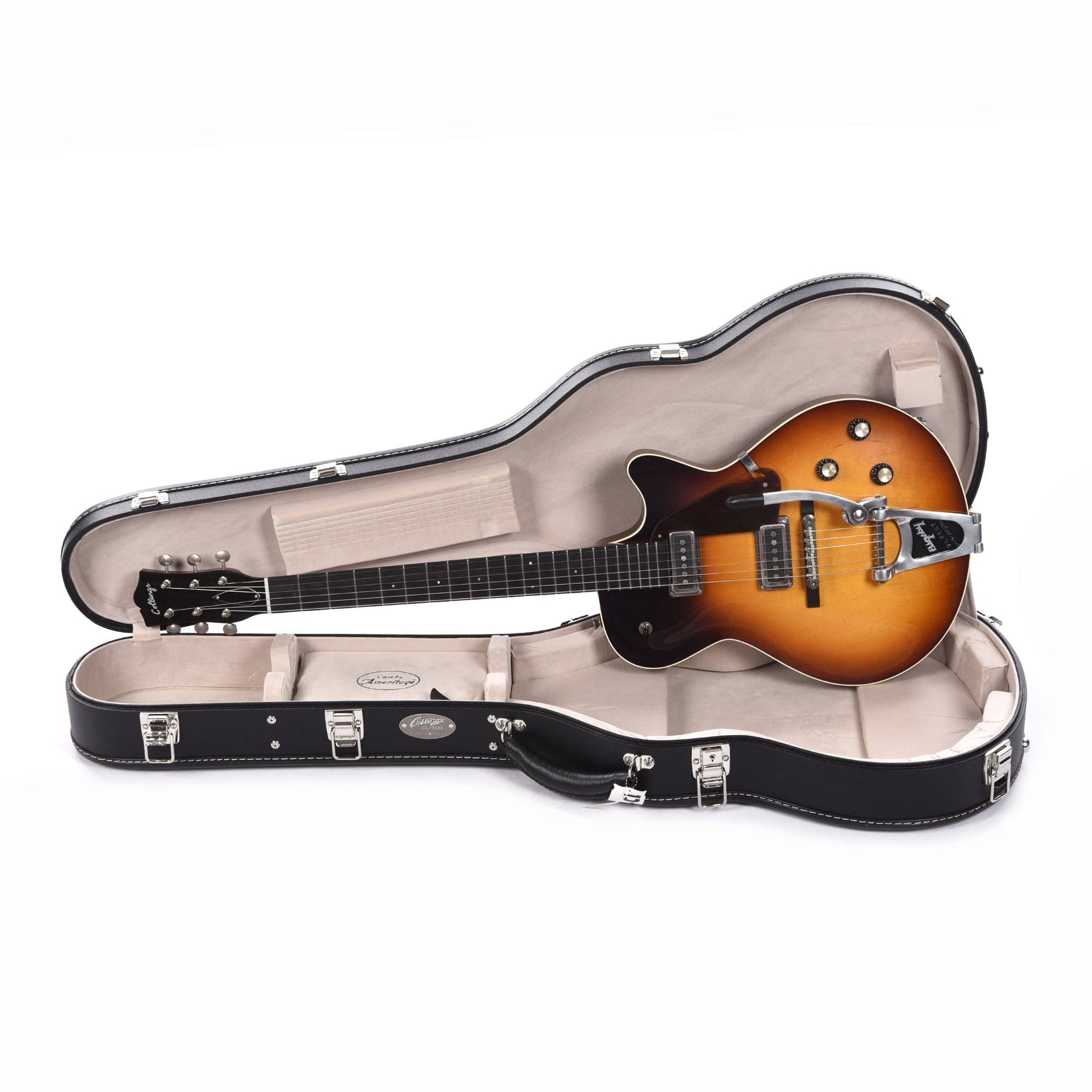 Collings 470 JL Julian Lage Signature Antiqued Sunburst w/Bigsby Electric Guitars / Solid Body