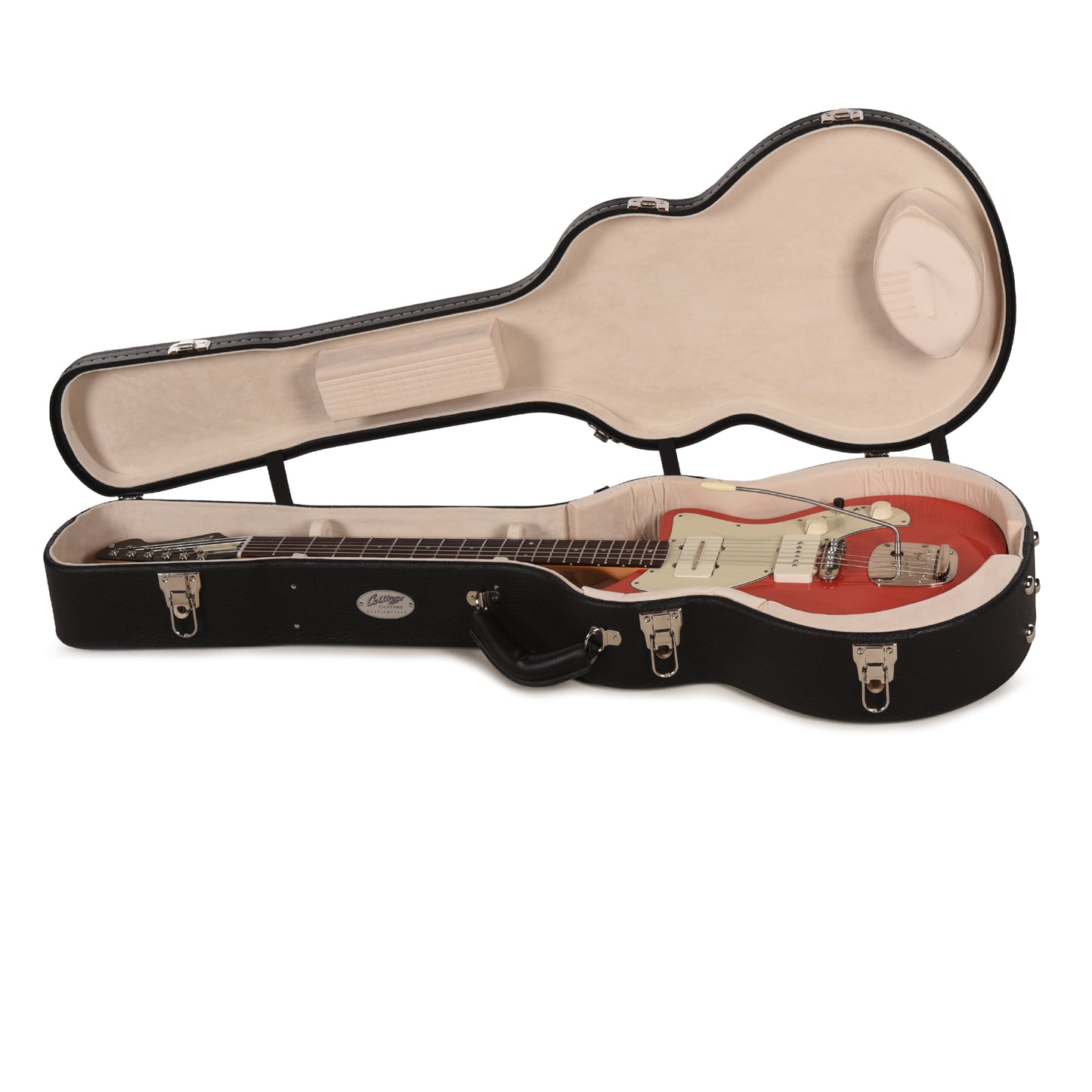 Collings 71M Offset Antiqued Fiesta Red w/Mastery Electric Guitars / Solid Body