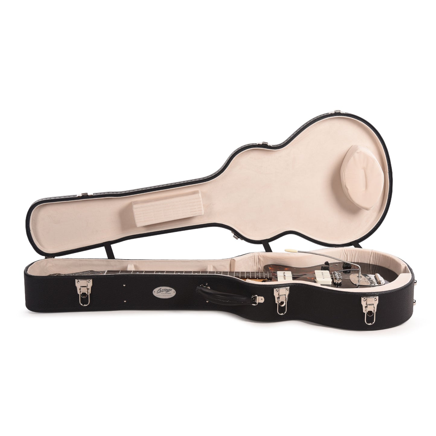 Collings 71M Offset Antiqued Jet Black w/Mastery & Hand-Poured Pickguard Electric Guitars / Solid Body