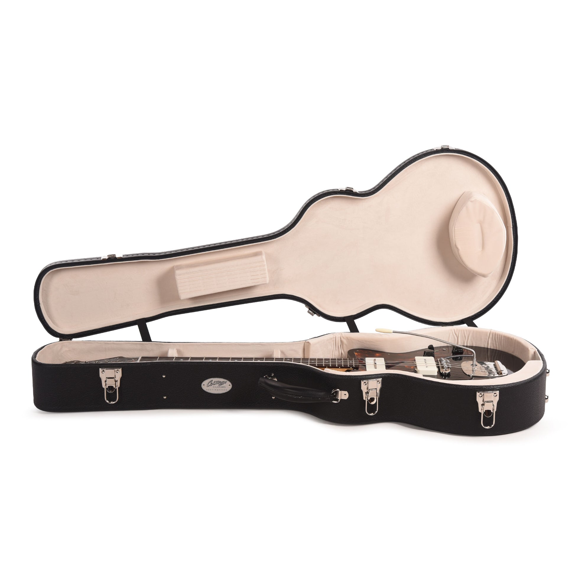 Collings 71M Offset Antiqued Jet Black w/Mastery & Hand-Poured Pickguard Electric Guitars / Solid Body