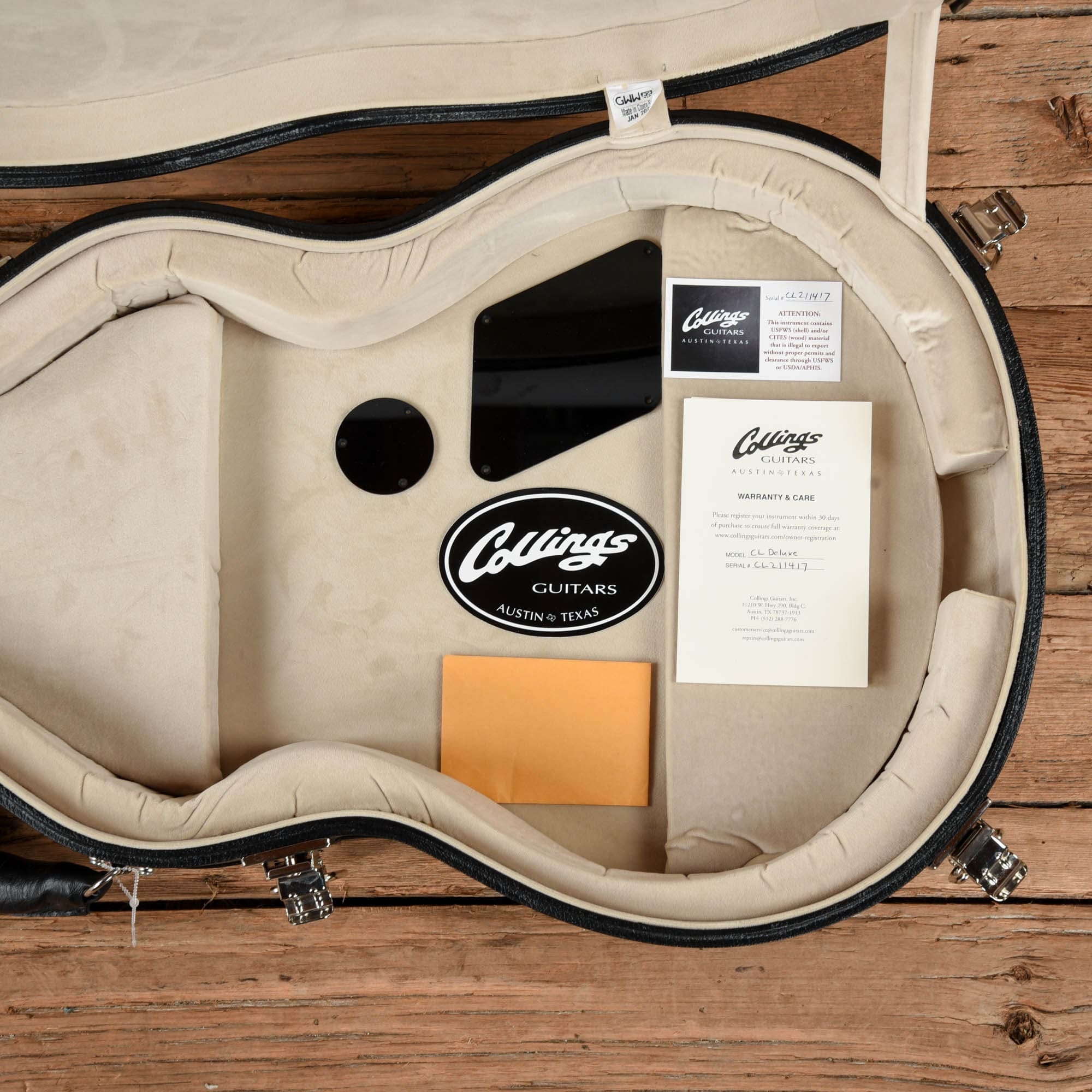 Collings CL City Limits Deluxe TV Yellow 2021 – Chicago Music Exchange