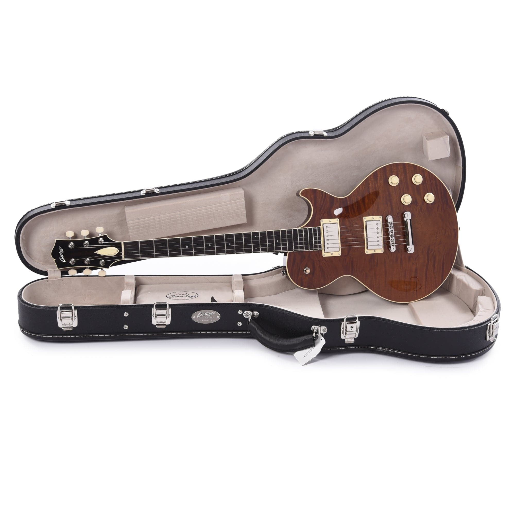 Collings CL Deluxe Quilted Maple Caramel Electric Guitars / Solid Body