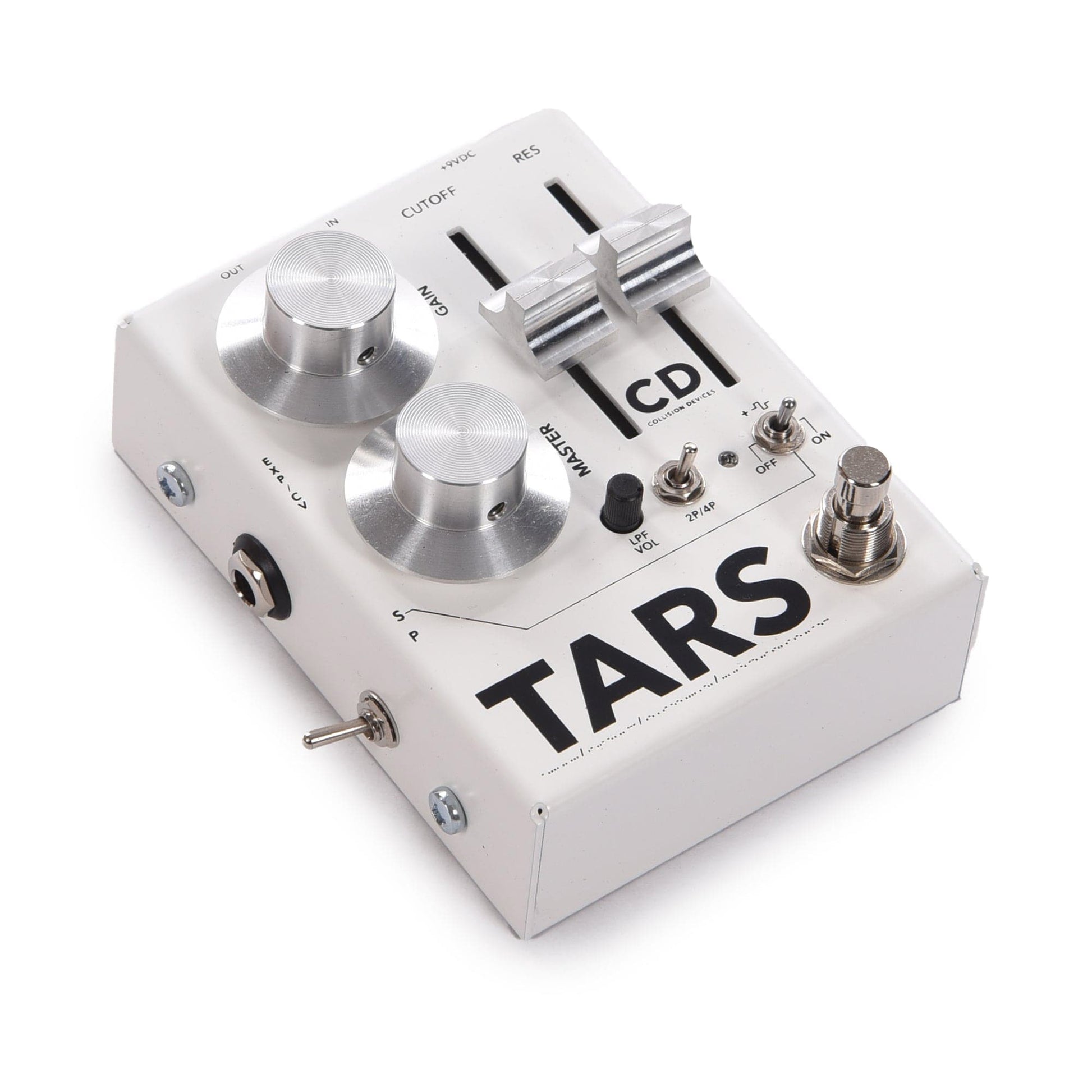 Collision Devices TARS Fuzz/Filter Pedal w/Silver Knobs Effect Pedals