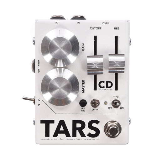 Collision Devices TARS Fuzz/Filter Pedal w/Silver Knobs Effects and Pedals / Fuzz