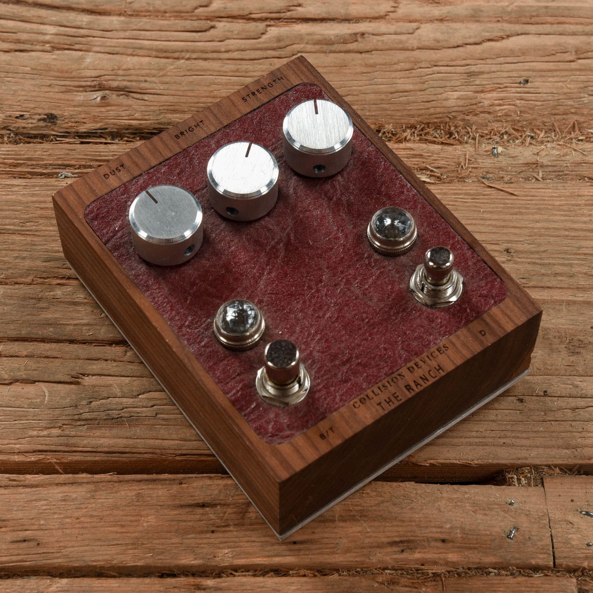 dynamic tremolo pedal Collision Devices The Ranch Drive, Dynamic Tremolo, Boost