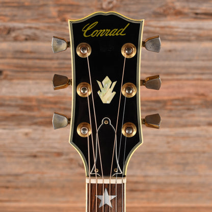 Conrad Model 404S Sunburst 1970s Acoustic Guitars