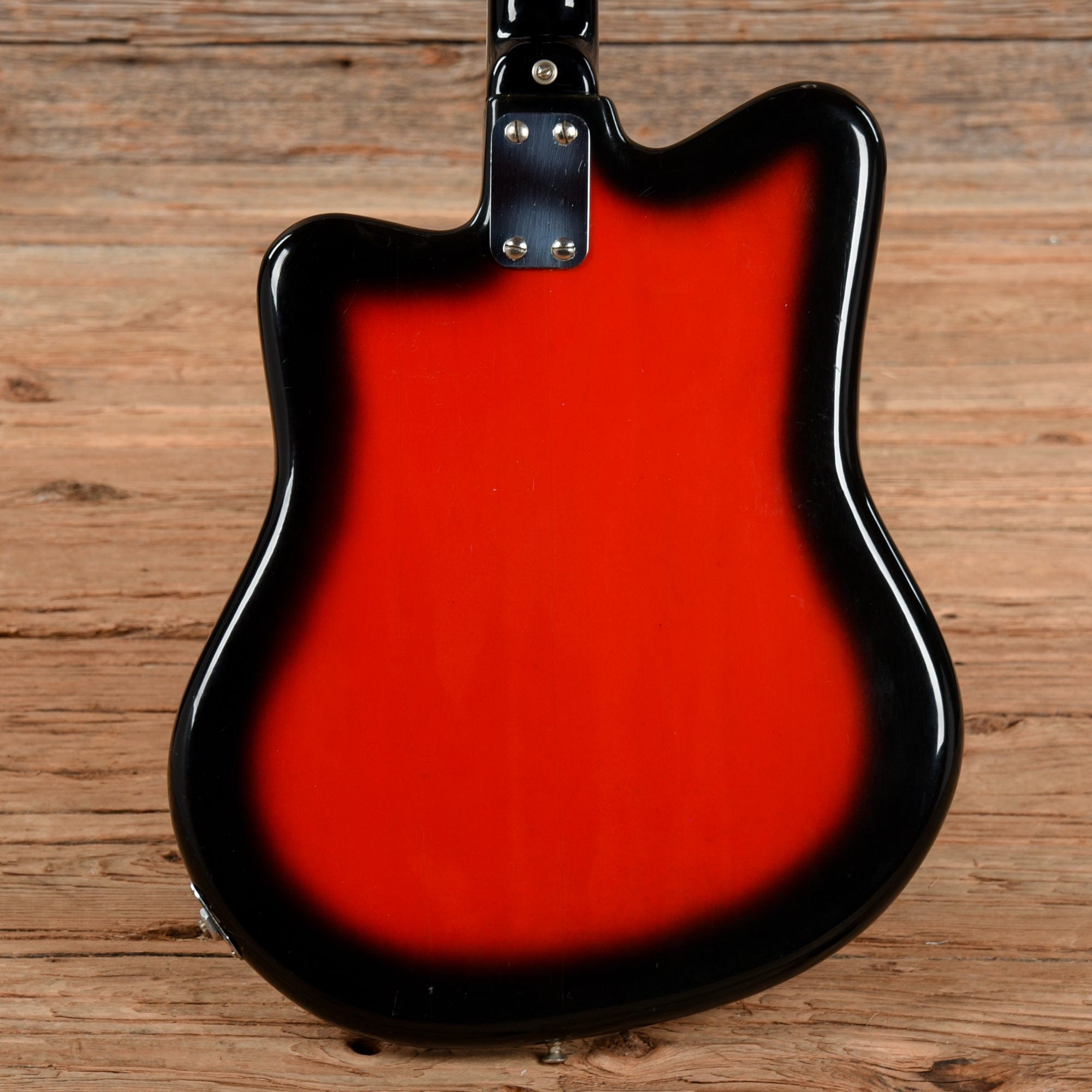 Continental 2 Pickup Electric Red Burst 1960s Electric Guitars / Solid Body