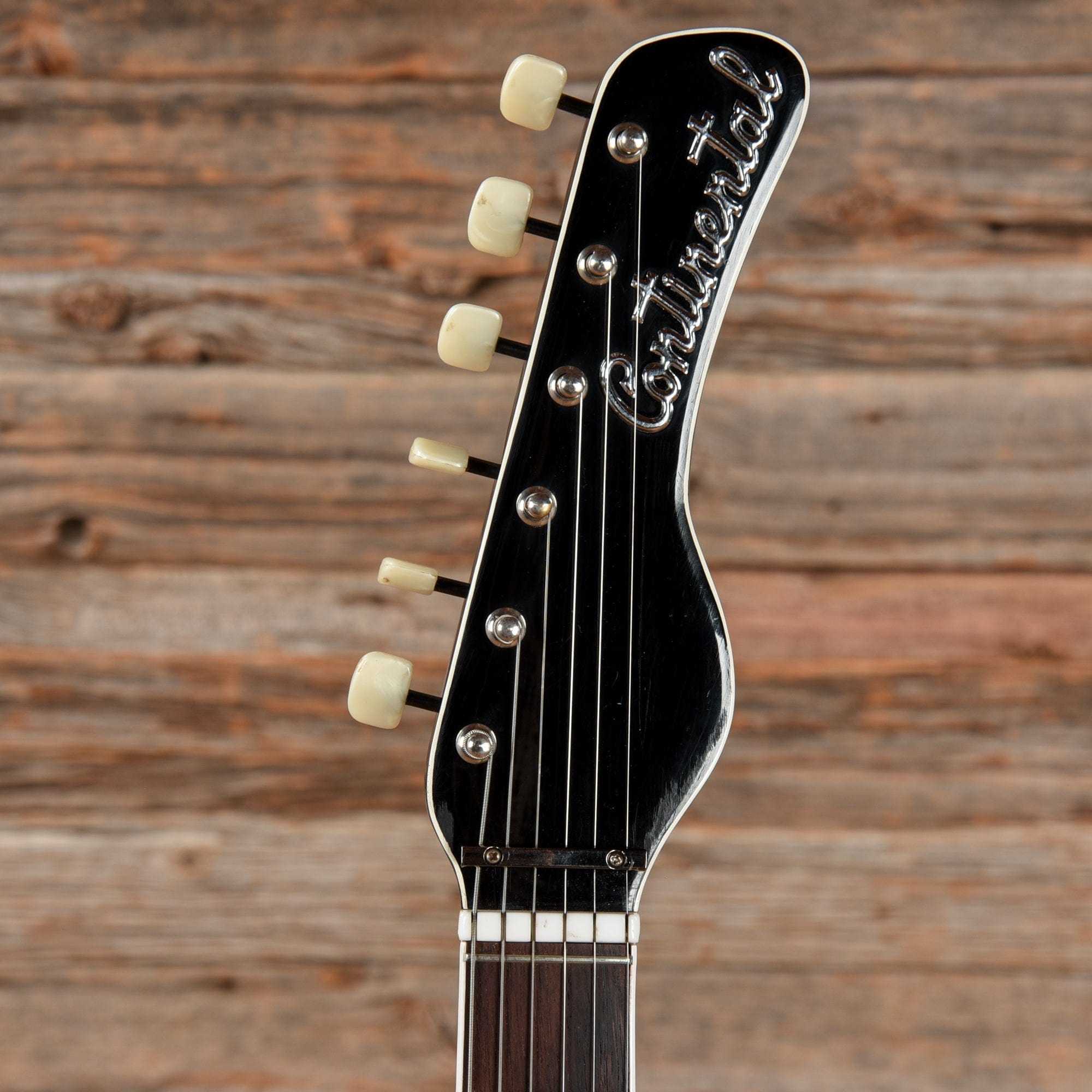 Continental 2 Pickup Electric Red Burst 1960s Electric Guitars / Solid Body