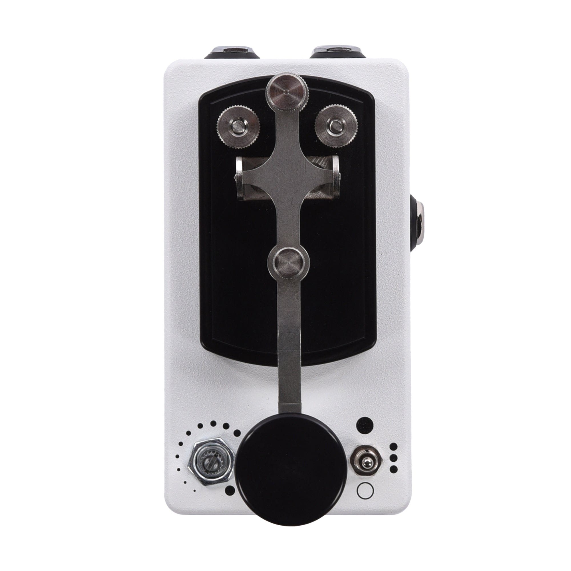 CopperSound Pedals Telegraph V2 Auto-Stutter & Killswitch Pedal Alpine White Effects and Pedals / Wahs and Filters