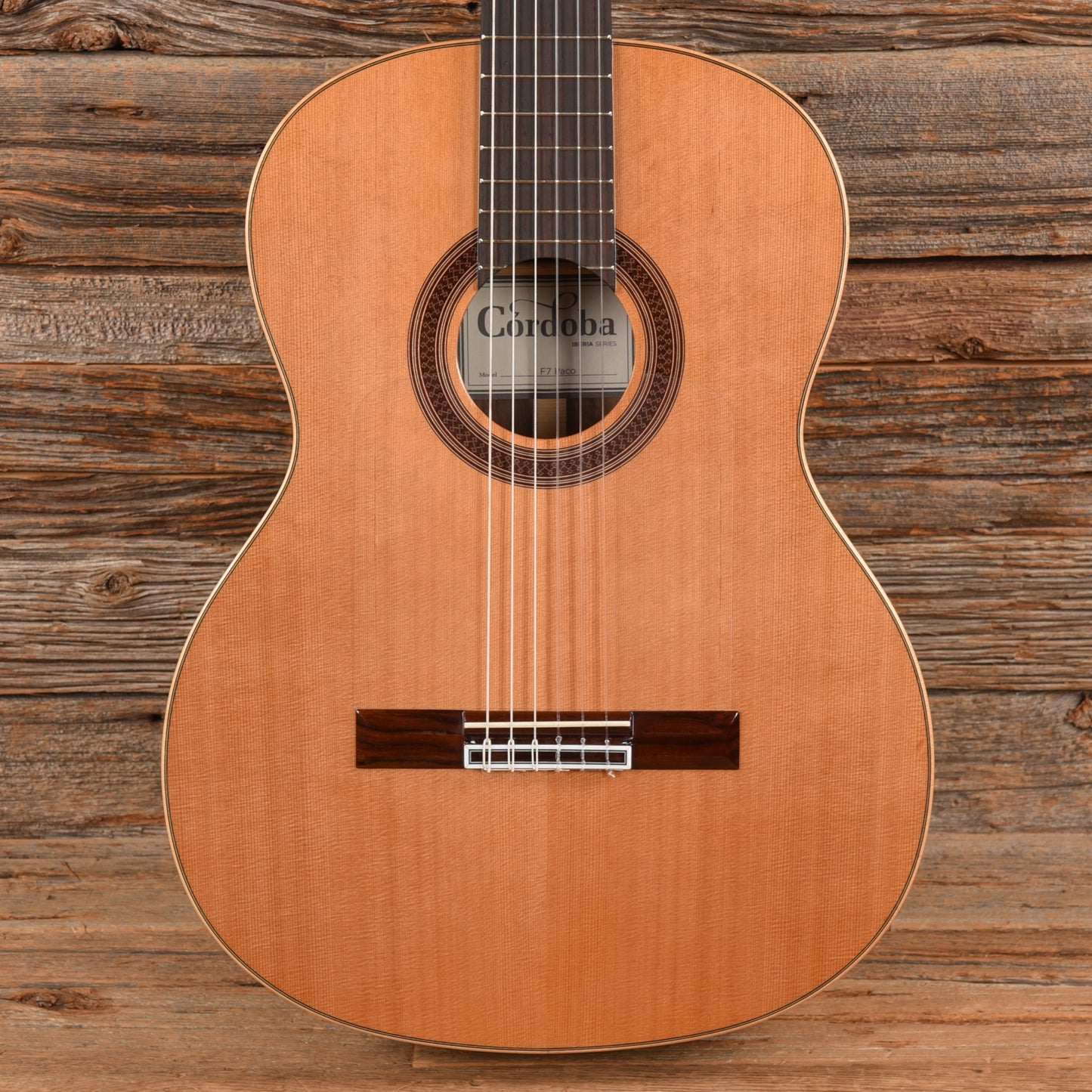 Cordoba F7 Paco Natural Acoustic Guitars / Classical