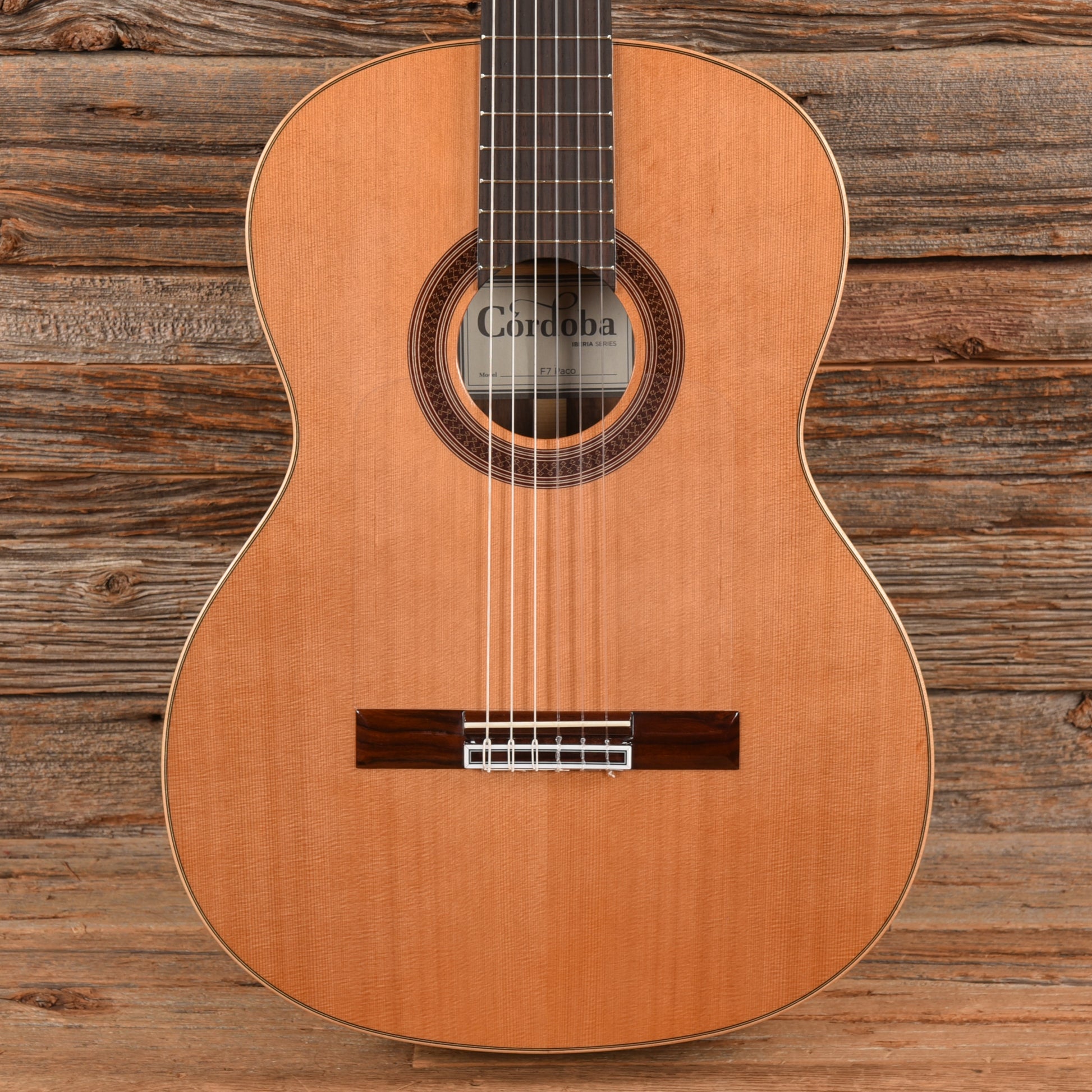 Cordoba F7 Paco Natural Acoustic Guitars / Classical