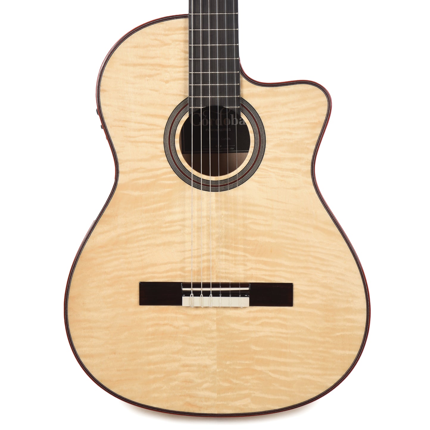 Cordoba Fusion 12 Exotic Top Series White Sands Acoustic Guitars / Classical