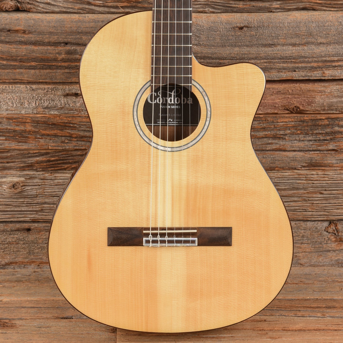 Cordoba Fusion 5 Limited Natural Acoustic Guitars / Classical