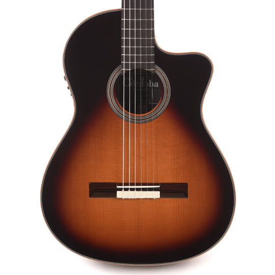 Cordoba Fusion Orchestra CE CD Tear Drop Burst Acoustic Guitars / Classical