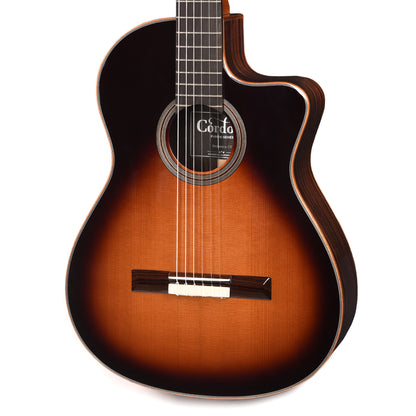Cordoba Fusion Orchestra CE CD Tear Drop Burst Acoustic Guitars / Classical