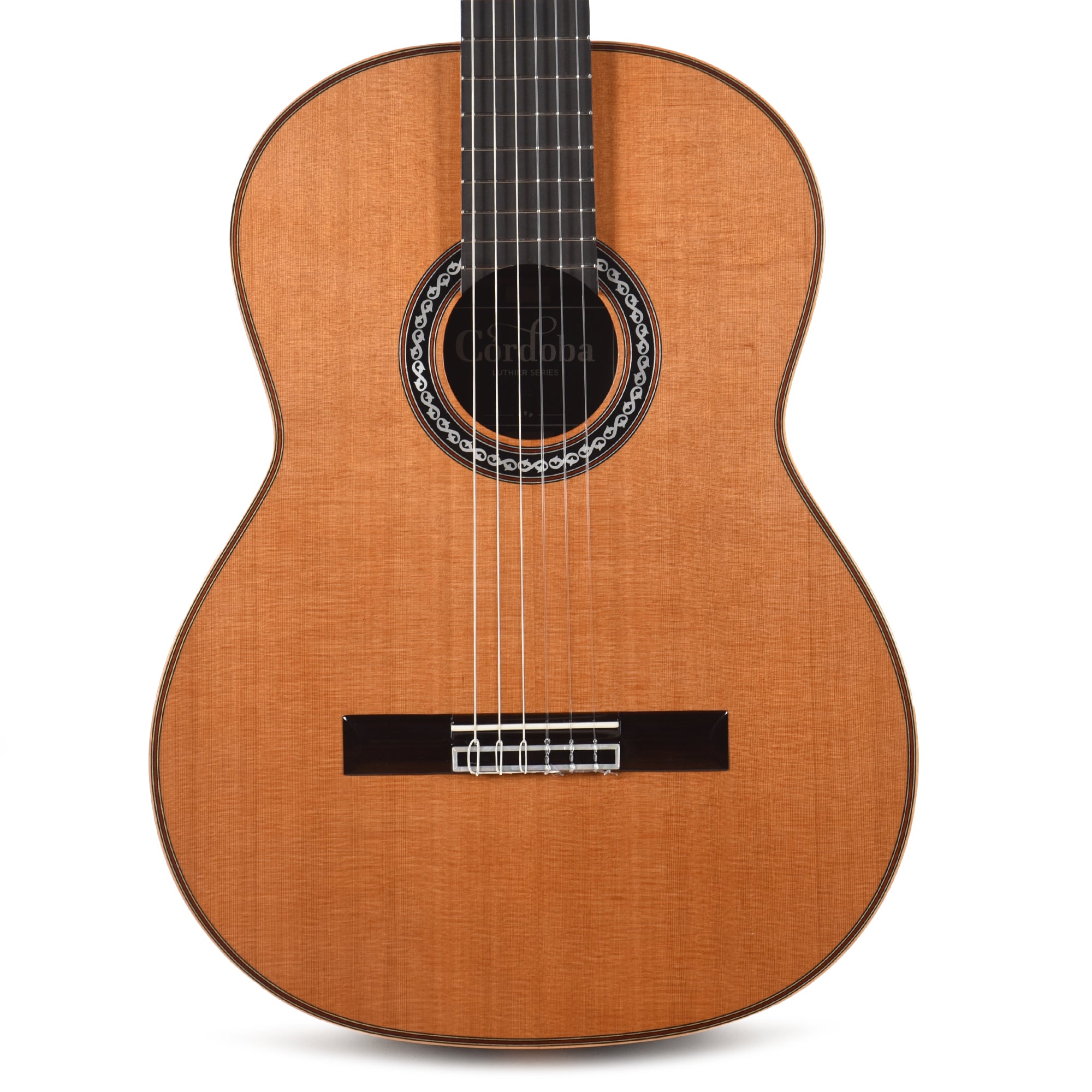 Cordoba Luthier C12 CD Western Red Cedar/Rosewood/Flamed Maple Natural Acoustic Guitars / Classical