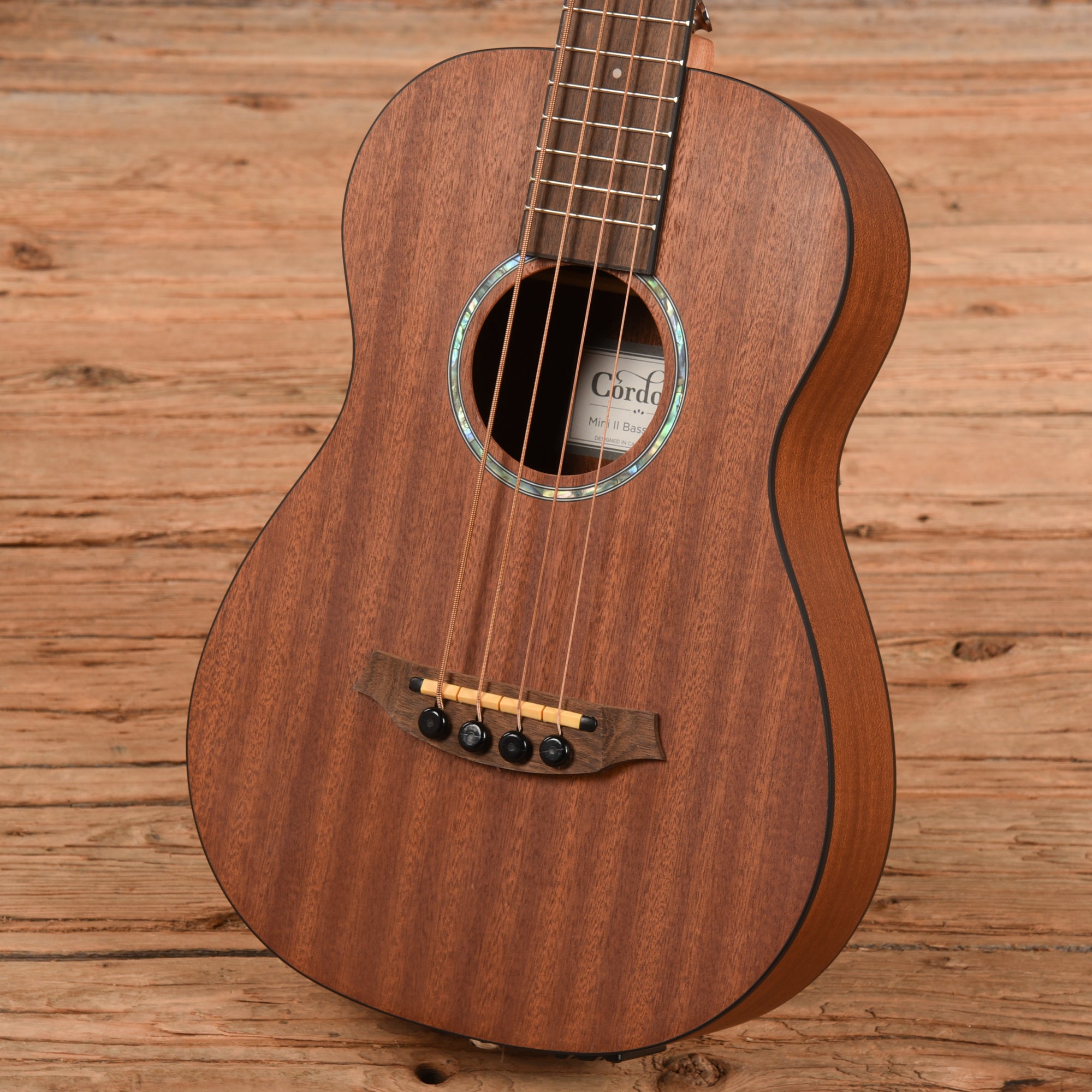 Cordoba Mini II Bass MH-E Mahogany w/Electronics Acoustic Guitars / Classical