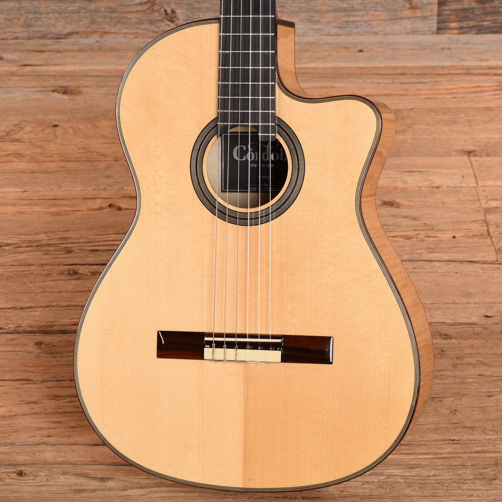 Cordoba Fusion 12 Maple Natural Acoustic Guitars