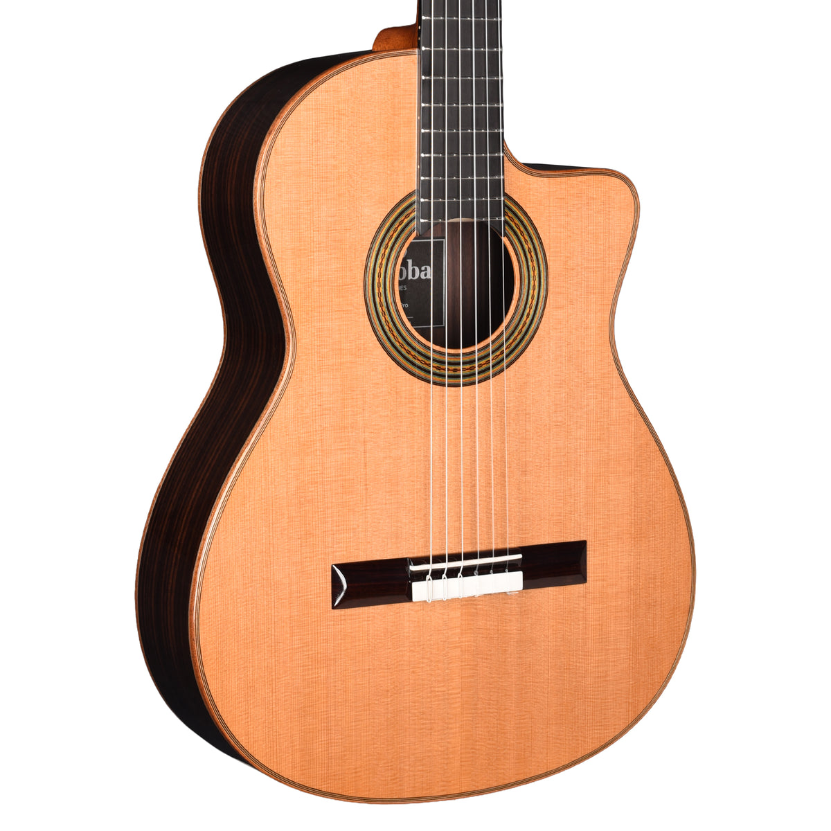 Cordoba Fusion Orchestra CE Pro Nylon String Full Size Cutaway Acoustic Guitar Acoustic Guitars
