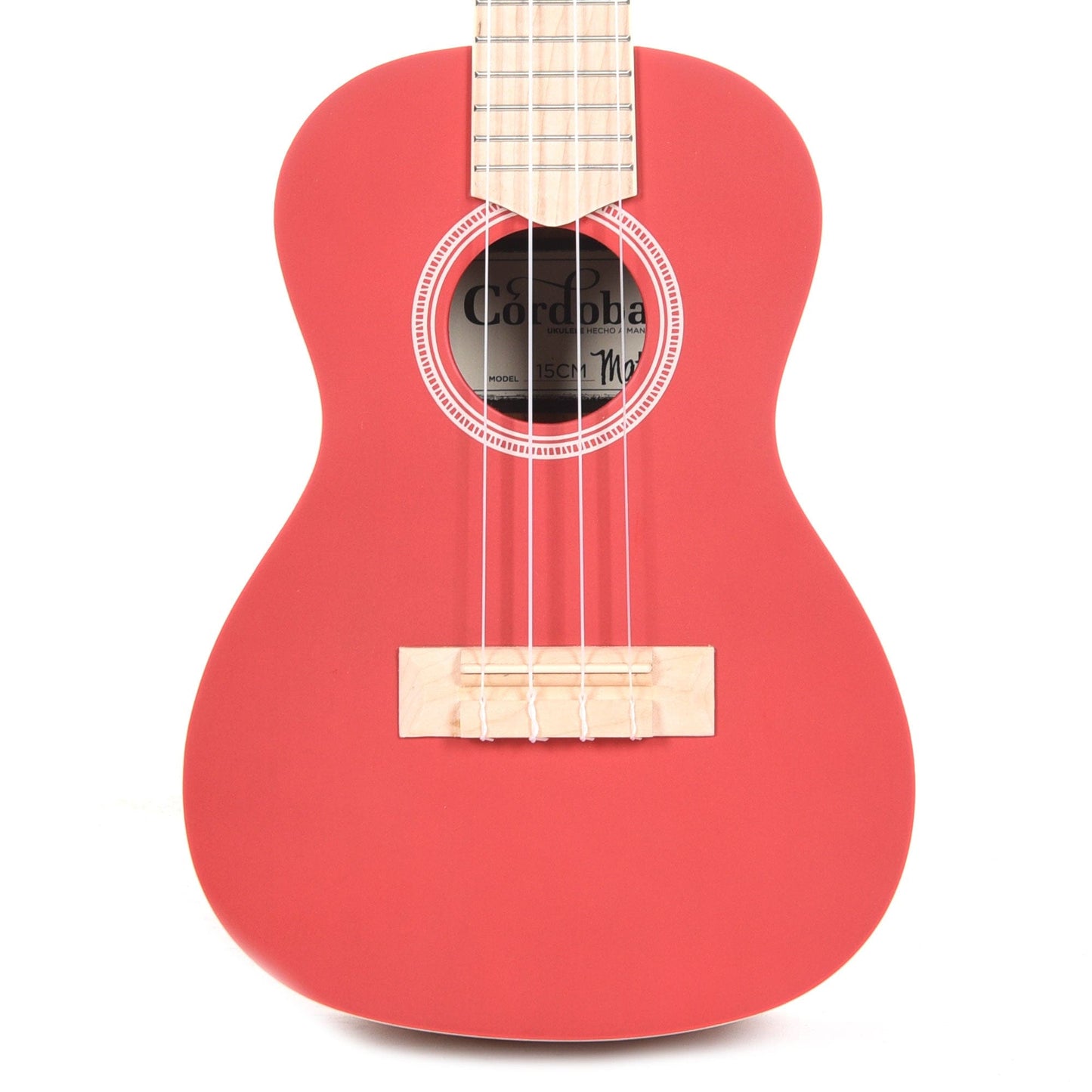 Cordoba 15CM Matiz Concert Ukulele Chili Red Folk Instruments / Ukuleles