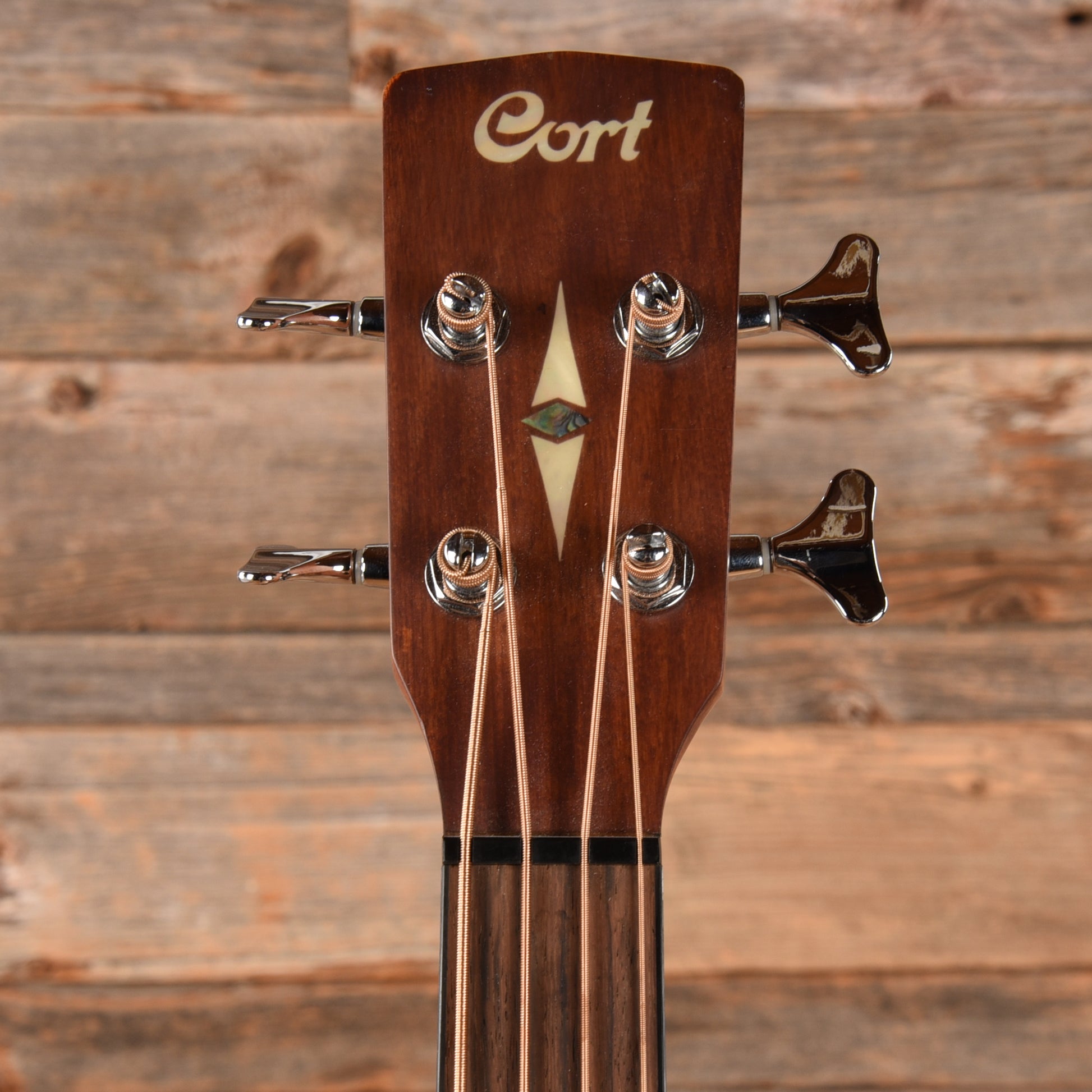 Cort SJB5F NS Acoustic 4-String Bass Satin Natural Bass Guitars / 4-String