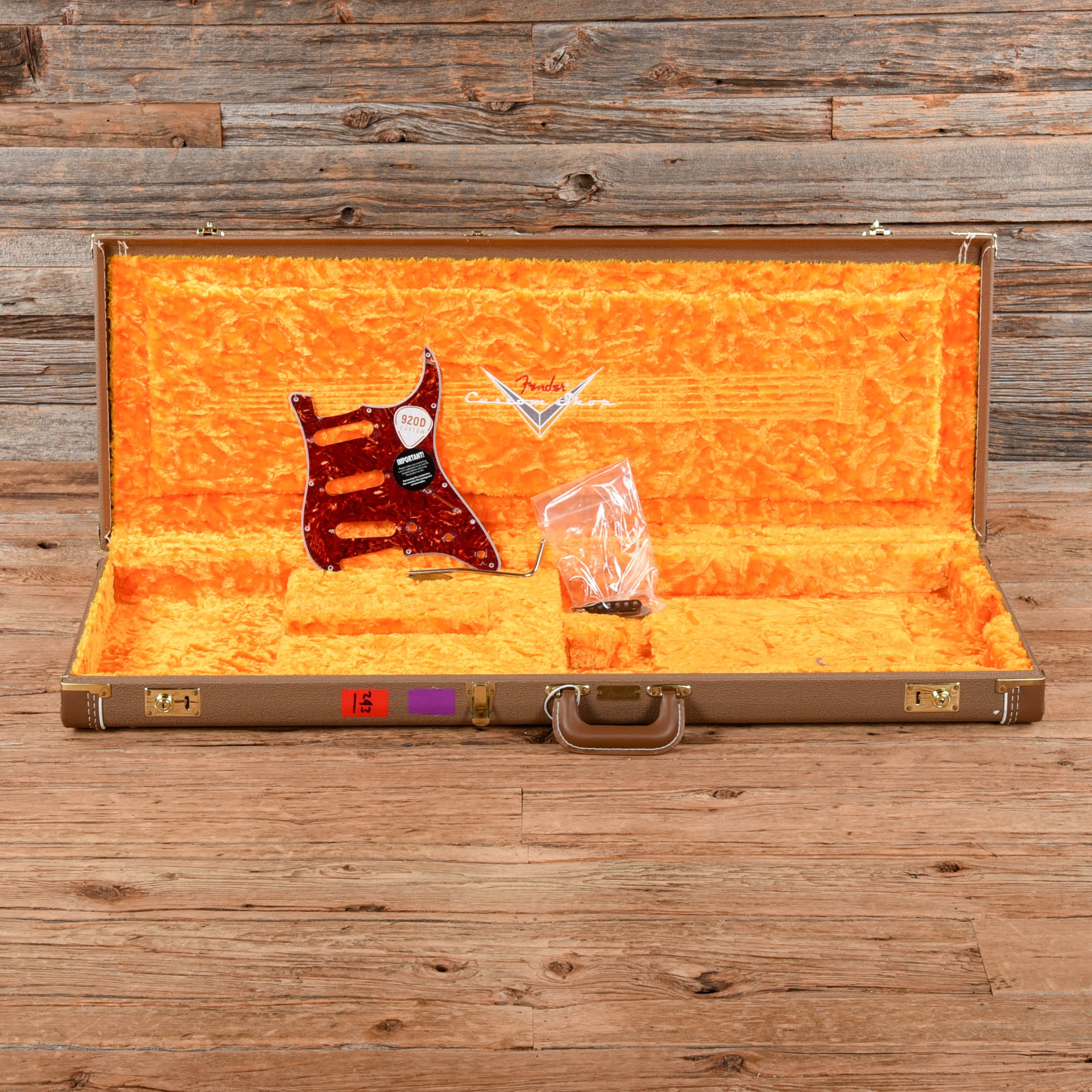 Fender Custom Shop Custom Classic Stratocaster Neck with Unknown Body Candy Apple Red