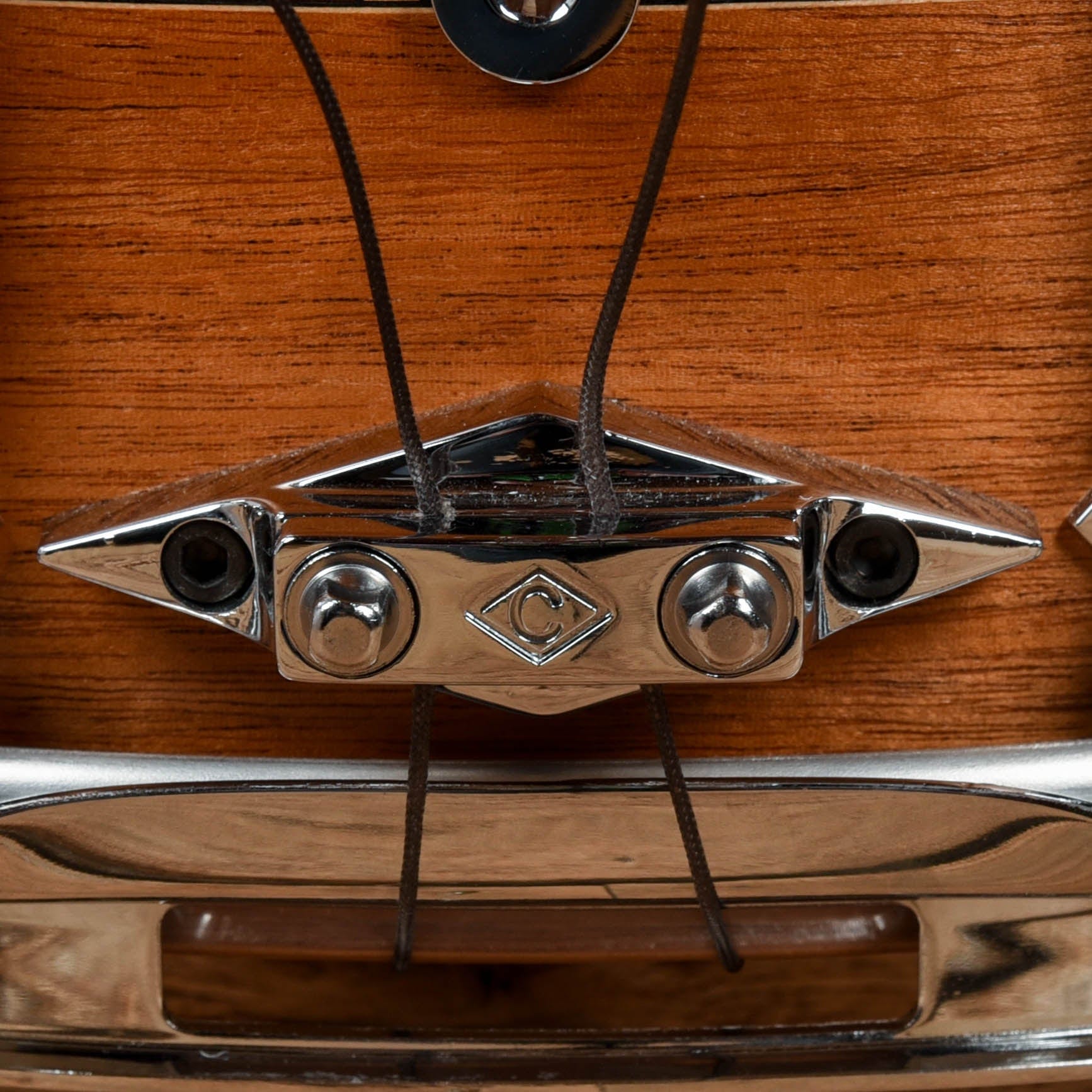 Craviotto Custom Shop 6.5x14 Snare Drum Mahogany Maple w/ Cherry Inlay Snare Drum USED Drums and Percussion / Acoustic Drums / Snare