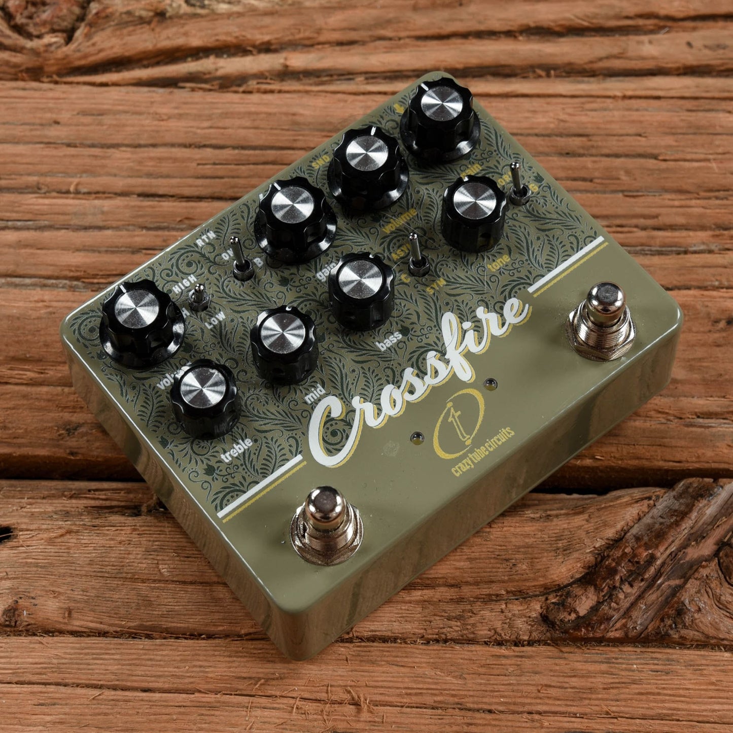 Crazy Tube Circuits Crossfire Dual Overdrive Effects and Pedals / Overdrive and Boost