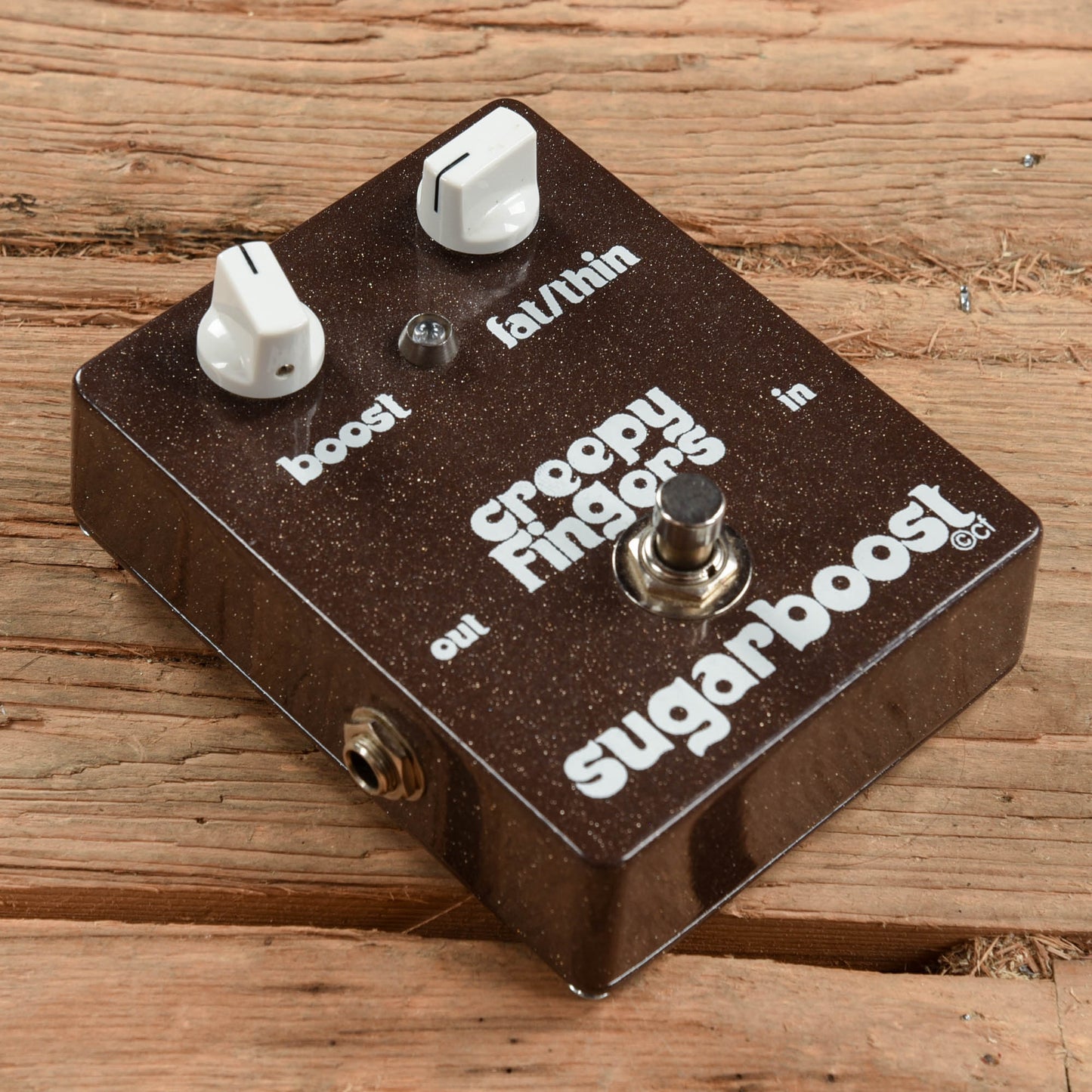 Creepy Fingers Sugarboost Effects and Pedals / Overdrive and Boost
