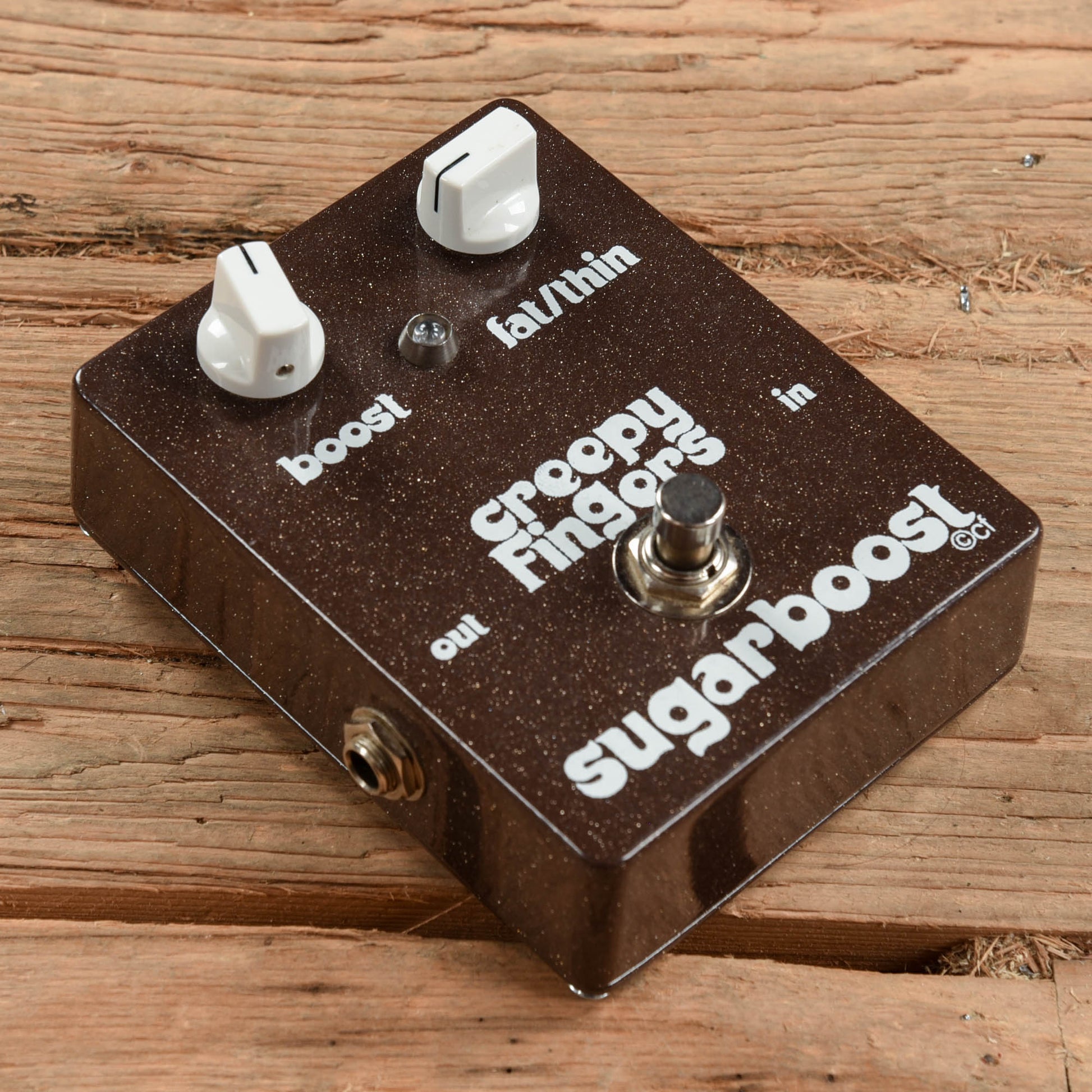 Creepy Fingers Sugarboost Effects and Pedals / Overdrive and Boost
