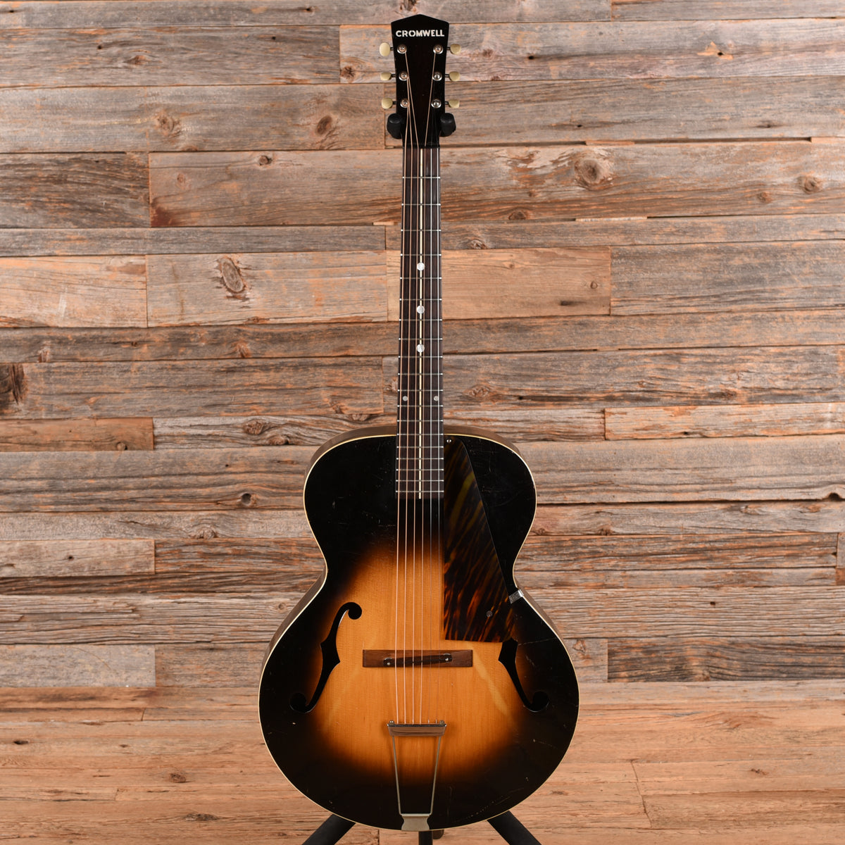 Cromwell ES-125 Style Hollowbody Sunburst 1930s Acoustic Guitars