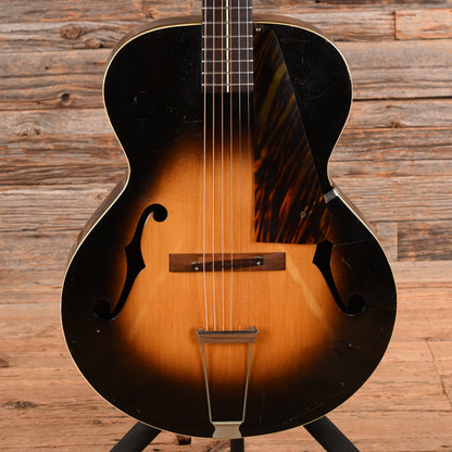 Cromwell ES-125 Style Hollowbody Sunburst 1930s Acoustic Guitars