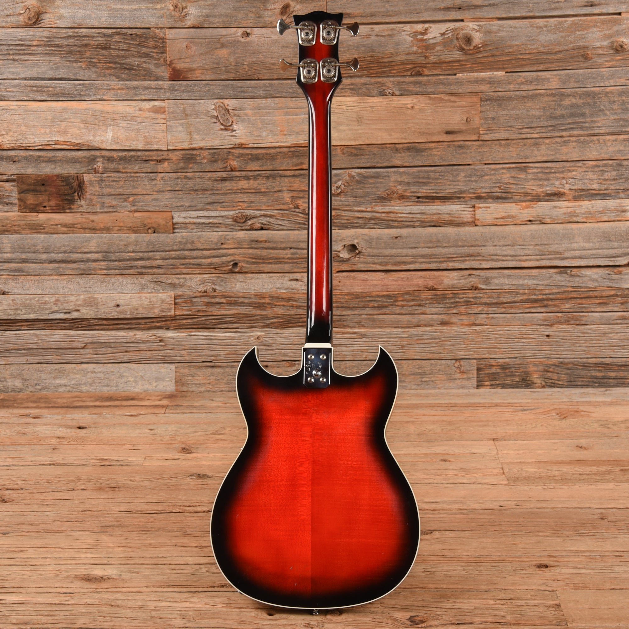 Crucianelli Elite Hollowbody Bass Sunburst 1960s Bass Guitars / 4-String