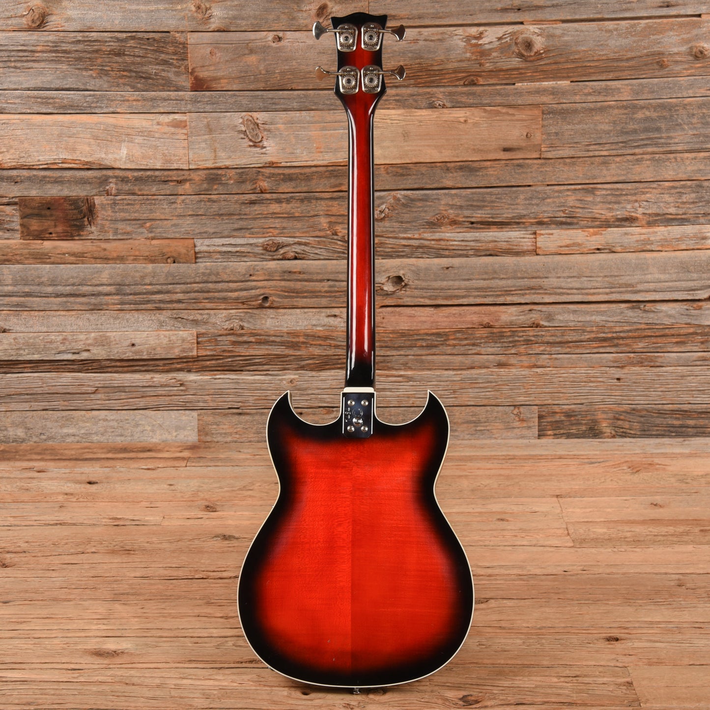 Crucianelli Elite Hollowbody Bass Sunburst 1960s Bass Guitars / 4-String