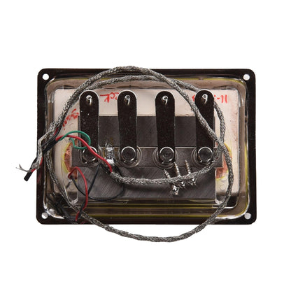 Curtis Novak BS-DS Bass Pickup Vintage 15.6mm String Spacing (Hagstrom Bisonic, Starfire, and Gibson) Neck Parchment Parts / Guitar Pickups