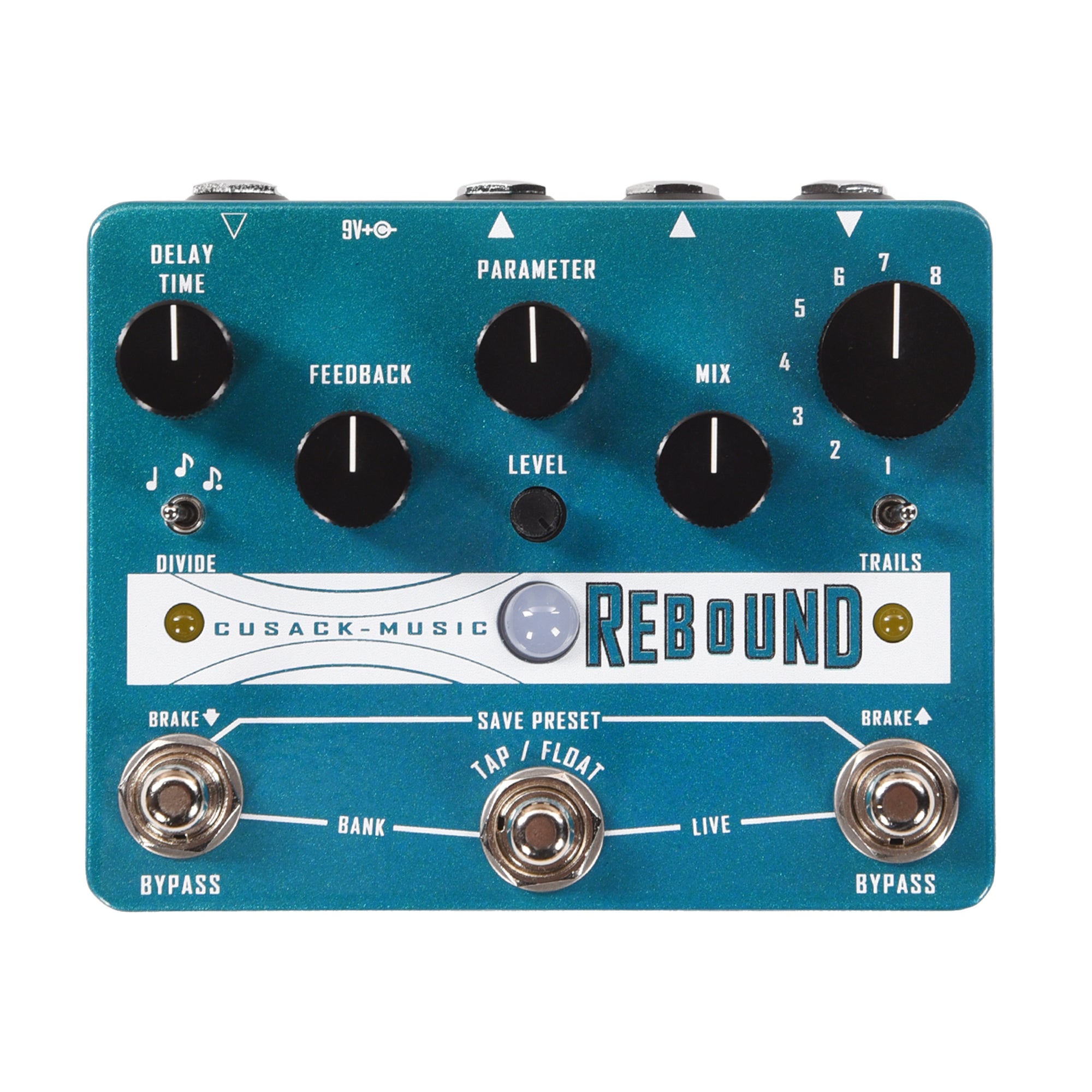 Cusack Music Rebound Multi-Program Delay Pedal Effects and Pedals / Delay