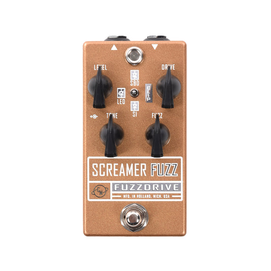 Cusack Music Screamer Fuzz v3 Fuzzdrive Pedal Effects and Pedals / Fuzz