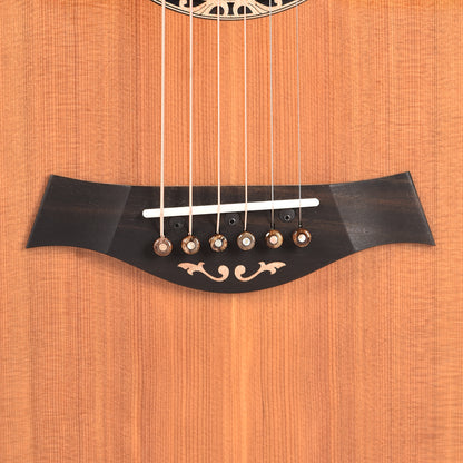 Taylor Custom "The Catch" NAMM 2024 #11 C14ce Grand Auditorium Western Red Cedar/Grafted Walnut Aged Toner Top Light Shaded Edgeburst Body