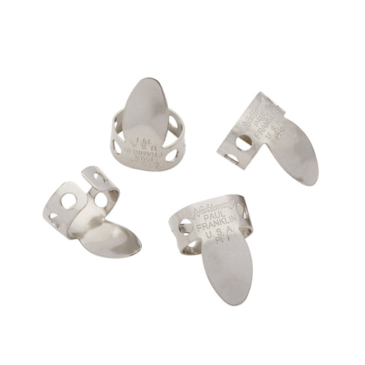 D'Addario Paul Franklin National Finger Picks Nickel 4-Pack Accessories / Picks