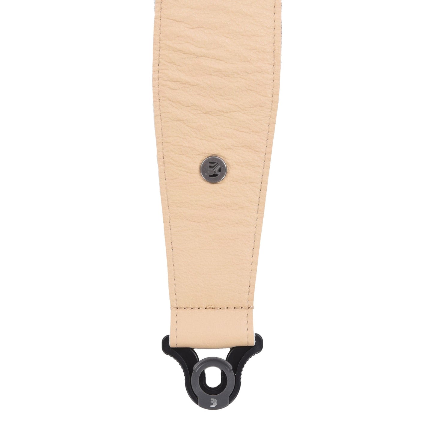 D'Addario 3.0" Comfort Leather Auto Lock Guitar Strap Tan Accessories / Straps