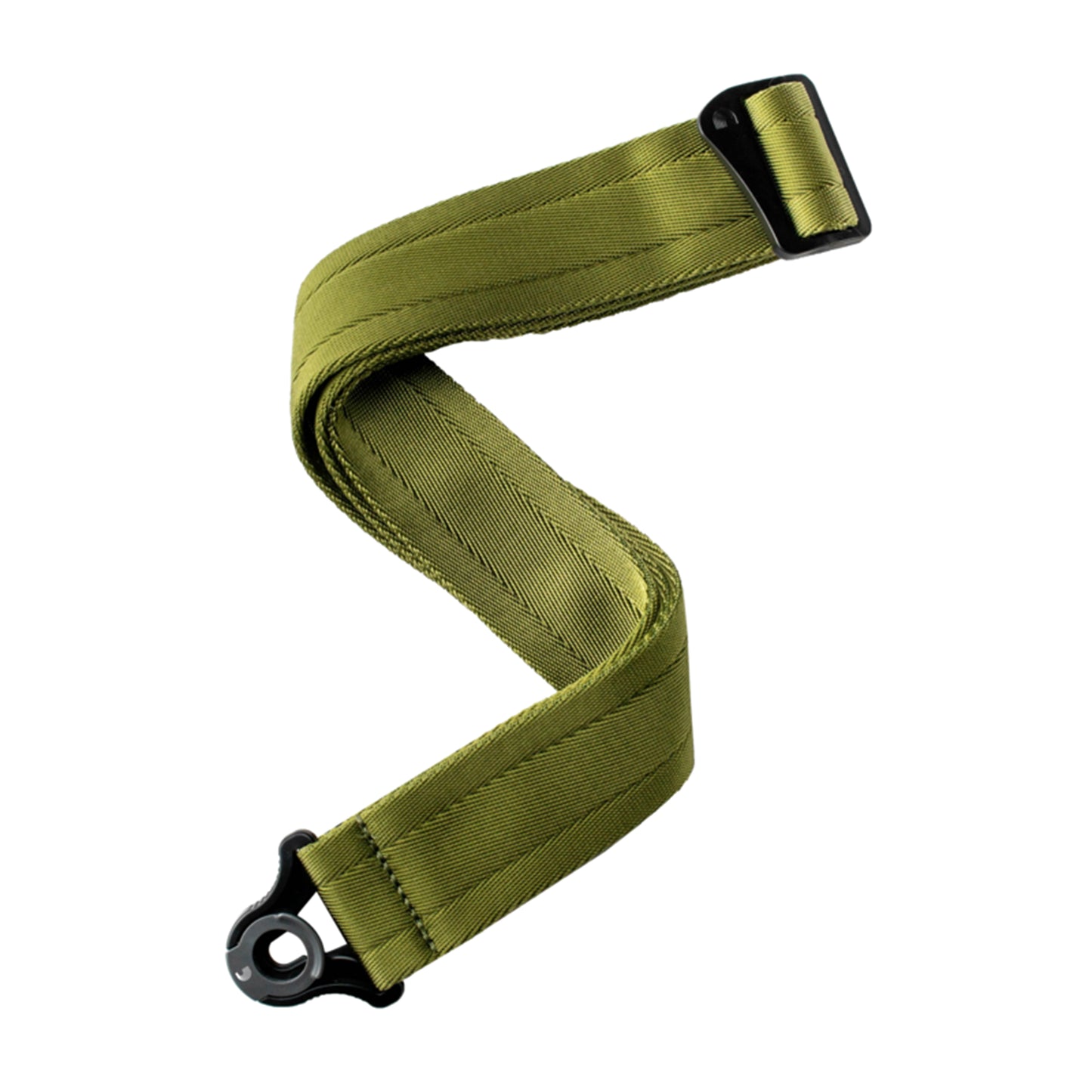 D'Addario Auto Lock Guitar Strap Moss Accessories / Straps