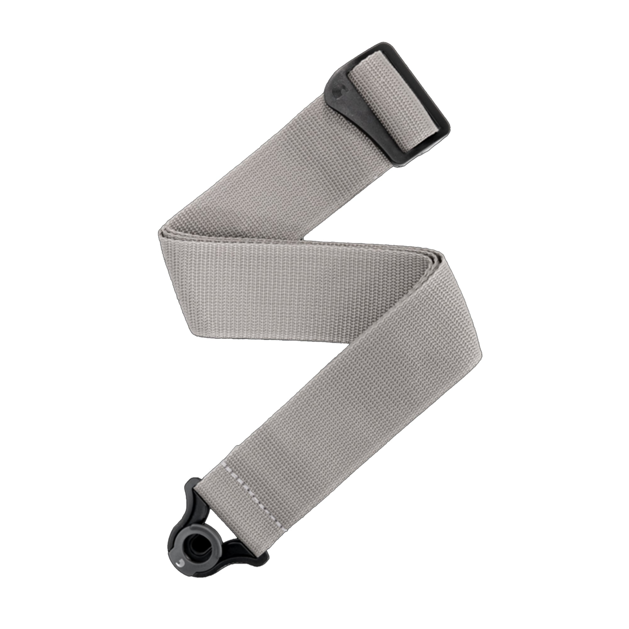 D'Addario Auto Lock Polypro Guitar Strap Grey Accessories / Straps